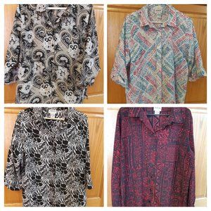 4 BonWorth Blouses